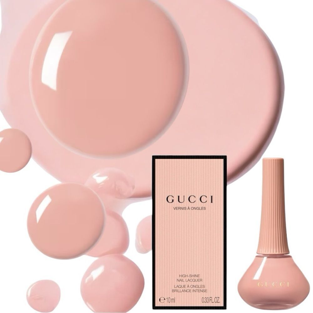Gucci Vernis à Ongles Nail Polish “Ellen Blush” 413 | High-Shine Finish